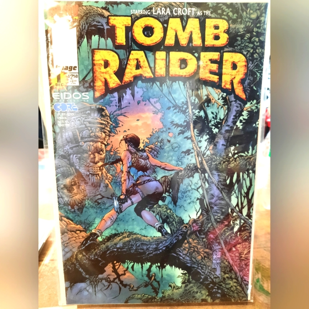 Tomb Raider Eidos comic book